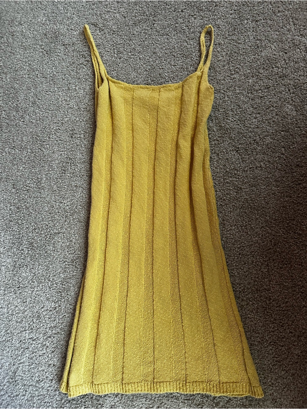 Free People Yellow Cotton Sundress